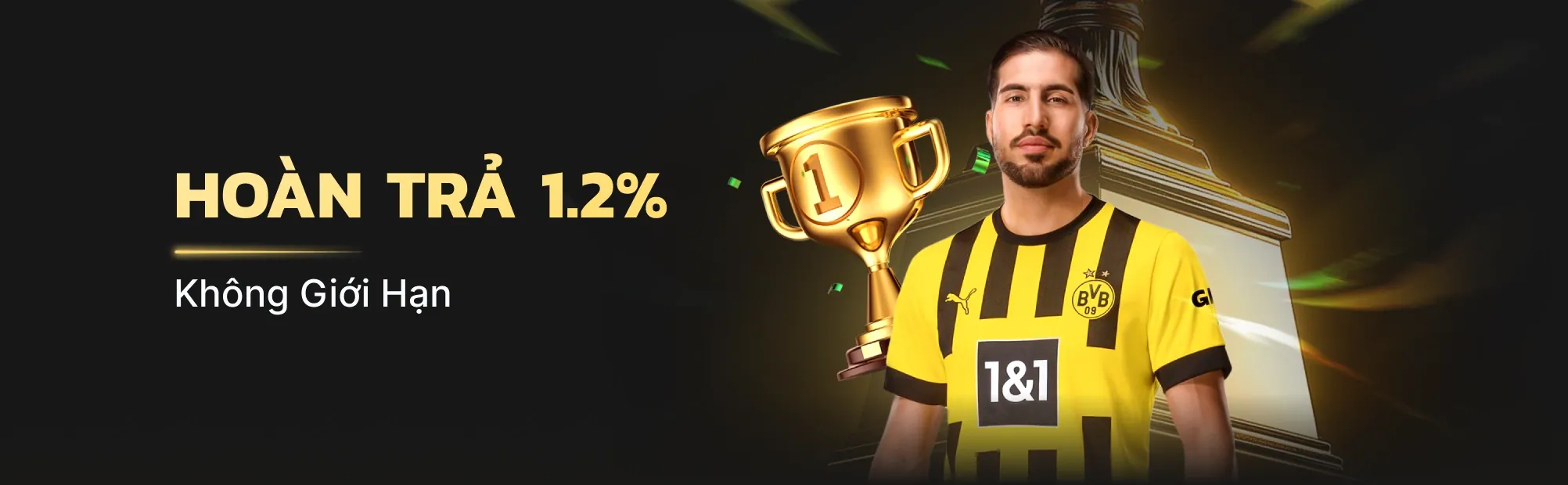 Hoàn trả cược cao và chương trình VIP 9bet game